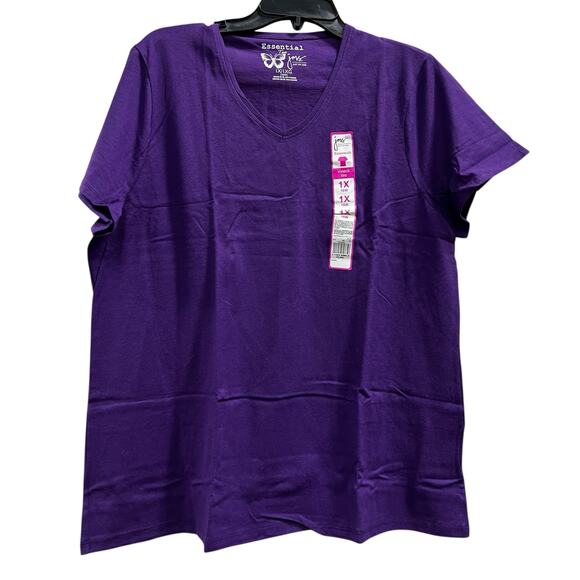 JMS bundle of four basic essentials staple dress tees NWT plus sz 1X 16W - Picture 2 of 13